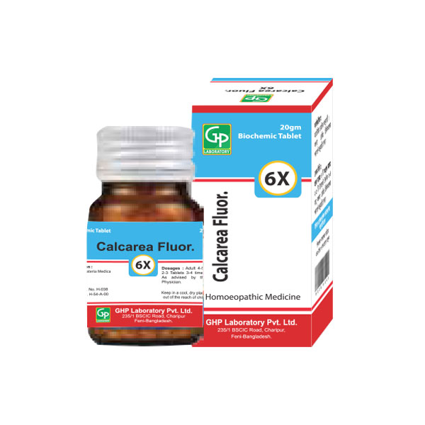 Calcarea Fluor 6X — Biochemic Tablet
