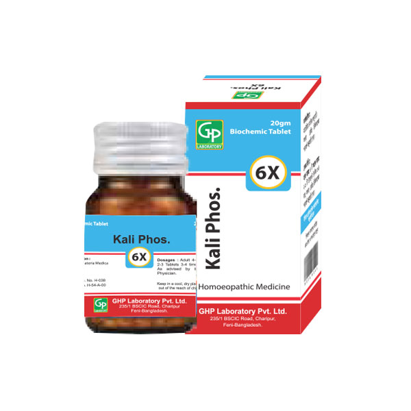 Kali Phos 6X — Biochemic Tablet