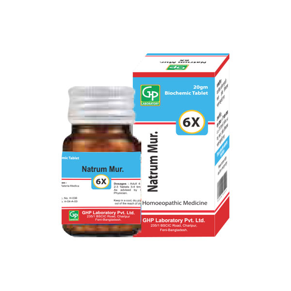Natrum Mur 6X — Biochemic Tablet